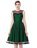 Belle Poque Women Vintage Party Swing Dress Sleeveless BP0112