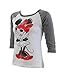 Disney Ladies Minnie Mouse Onsie Junior Fit T-Shirt