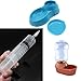 Mrinb Pet Feeder Cat Dog Bird Rat Rabbit Plastic Needleless Reusable Injector Measuring Watering Supplies, 100mlthumb 4