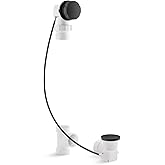 Kohler K7214-BL Clearflo 1-1/2" Tub Drain Kit - with Overflow - Less PVC Matte Black