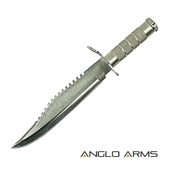 Großes Crocodile Dundee Jagdmesser mit Hülle inklusive Survival Set