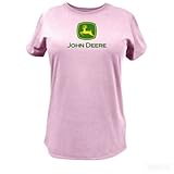 Women's John Deere Glitter Jersey Short-sleeved T-shirt