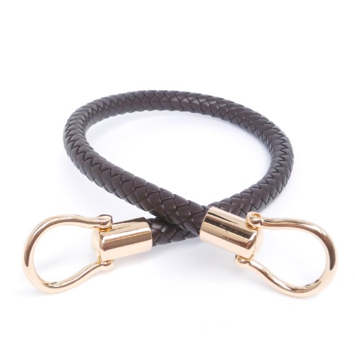 Handles For Purses. byhands Genuine Leather Knot End Style Black Purse