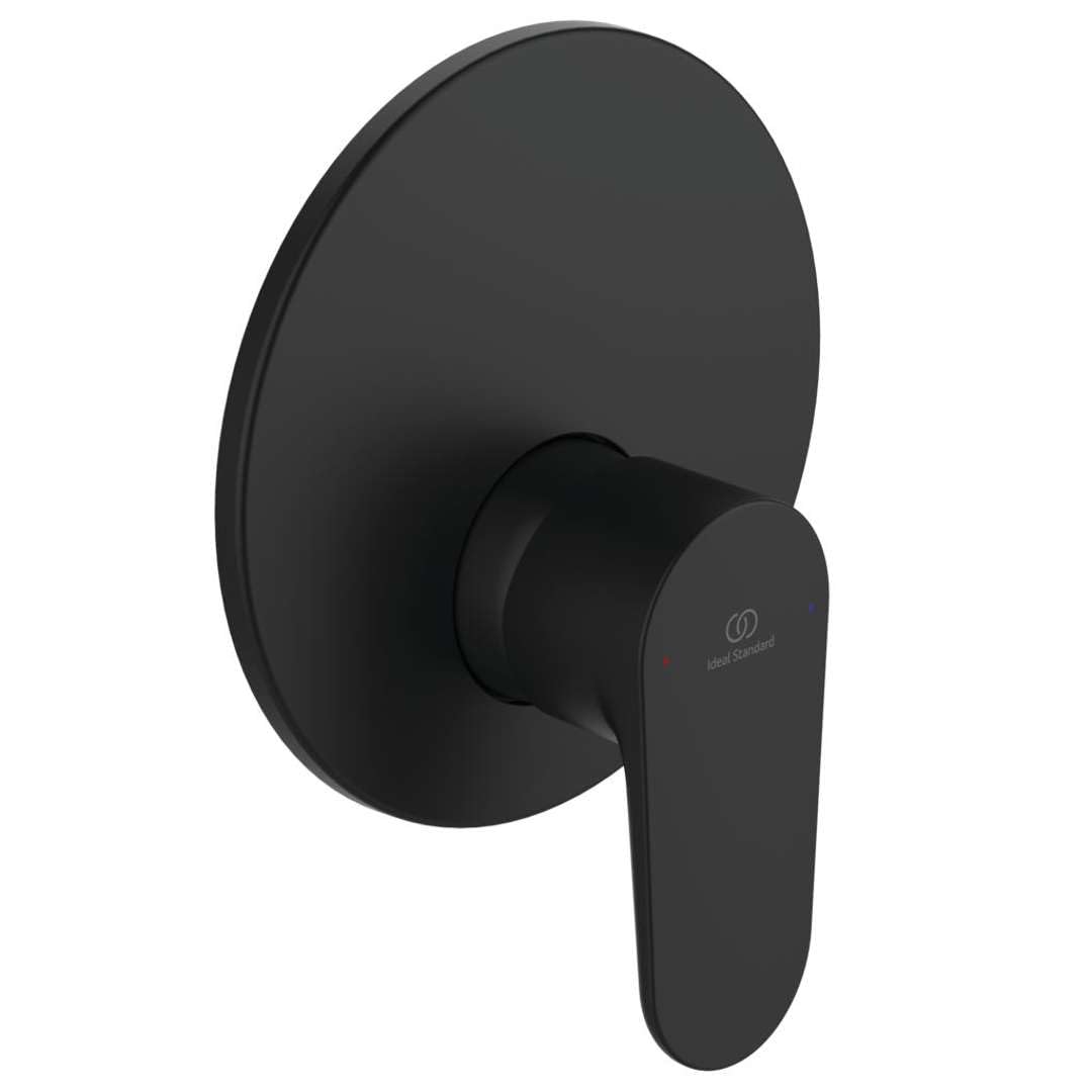 Ideal Standard - Cerafine O, Single-Lever Mixer for Built-in Shower, One Way, External Parts, Silk Black