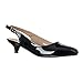 Riverberry Women's Bella Pointed Toe Sling Back Low-Height Pump Heels