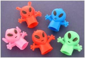 alien finger puppets