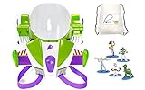 POG Private Label Owned Kids Girls Boys (Bonus Exclusive Porte ADRESSE LAFLANC) Toy Story Disney Pixar 4 Buzz Lightyear Space Ranger Armor Jet Pack & Mini Figurines Collector 5 Pack