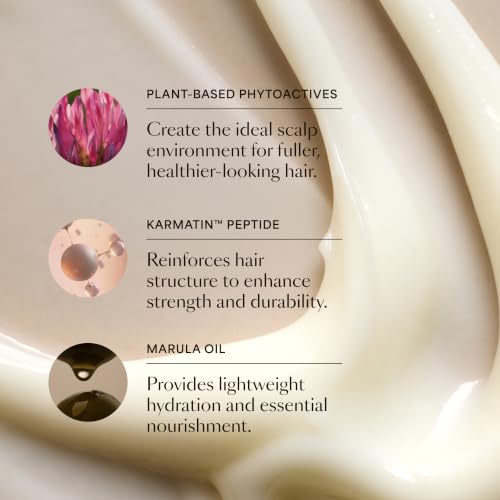 VEGAMOUR GRO Revitalizing Conditioner, Karmatin™ Peptide & Marula Oil | Strengthens Strands, Reduces Breakage, Lightweight, Vegan & Cruelty-Free
