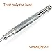 Candle Snuffer / Wick Snuffer - With 9” Long Handle to Safely Extinguish Wicks and Prevent A Spray of Wax or Burns – In Durable Stainless Steel - by Candle Theory