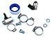 Coolant Filtration System Filter Kit For 2003-2007 Ford Powerstroke Diesel 6.0L Ford F250 F350 F450 F550 E350 E450 Excursion Use With Filter # 24070 4070 B5134 WF2077