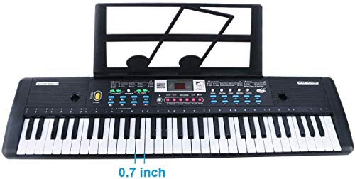 TOYSBBS-Kids-Piano-Keyboard-61-Keys-Electronic-Piano-Keyboard-for-Kids-Multifunction-Portable-Music-Instrument-Birthday-Xmas-Gifts-for-Kids-Toys-for-3-4-5-6-7-Years-Old-Girls-Boys