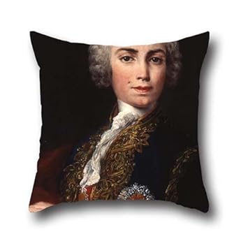 Ölgemälde Jacopo Amigoni – Retrato de Carlo marãa Broschi, Farinelli Kissenbezug, Best für Liegestuhl, Familie, Hochzeit, BF,