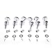 Wilkinson 3R3L E-Z-LOK Guitar Tuners Machine Heads Tuning Pegs Keys Set for Electric or Acoustic Guitar, Chrome