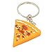 Pizza Pendant Key Chain - CINRA 20pcs Pizza Pendant Key Chain Buckle Purse Bag Charm Key Jewelry Chic Accessories Ornaments