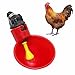 PIVBY Automatic Poultry Waterer Chicken Drinker Cups for Bird Poultry Quail Chicken Hen Pack of 8