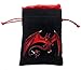 4x5 Premium Dragon Velvet Dice Bag (Capacity is 5 Sets / 35 Dice)
