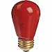 Adorama Jumbo Safelight Bulb, 25 Watt, Light Red (1A) Filtered