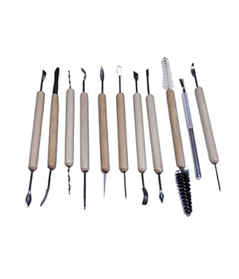 DONGXU ART Ceramic Clay Tool Set - 11 Pcs