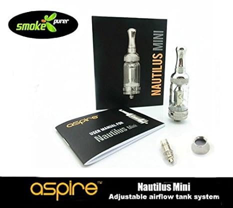 dem neuen Aspire Mini Nautilus Einstellbarer Luftstrom BDC & BVC Doppel-spule Genuine Aspire (Aspire Mini Nautilus)