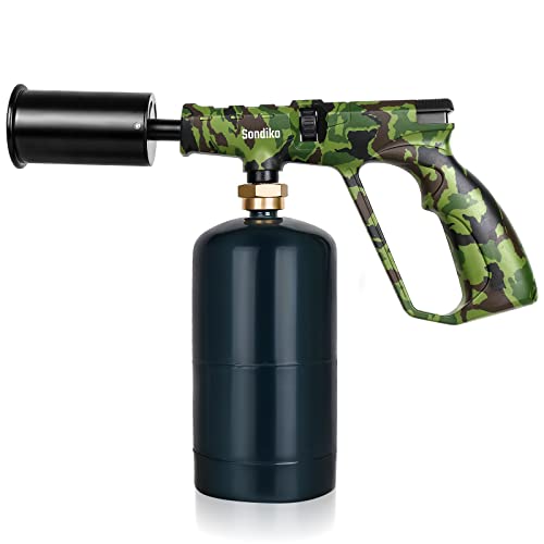Flame King Propane Blow Torch Head With Igniter Campfire Starter For Welding Soldering And Brazing