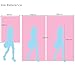 Selens 100X200CM 40X80INCH Photography Backdrop Matte PVC Background Pink