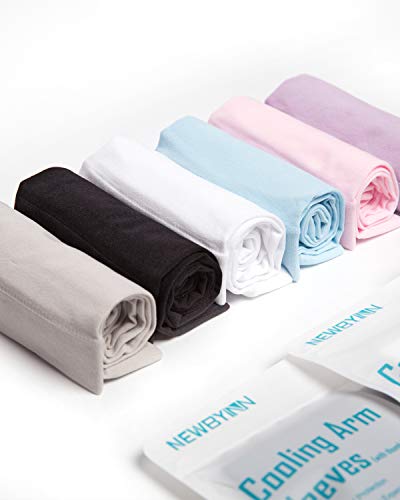 Newbyinn UV Sun Protection Cooling Arm Sleeves for Men Women, Cooler Protective Sleeves to Cover Arms