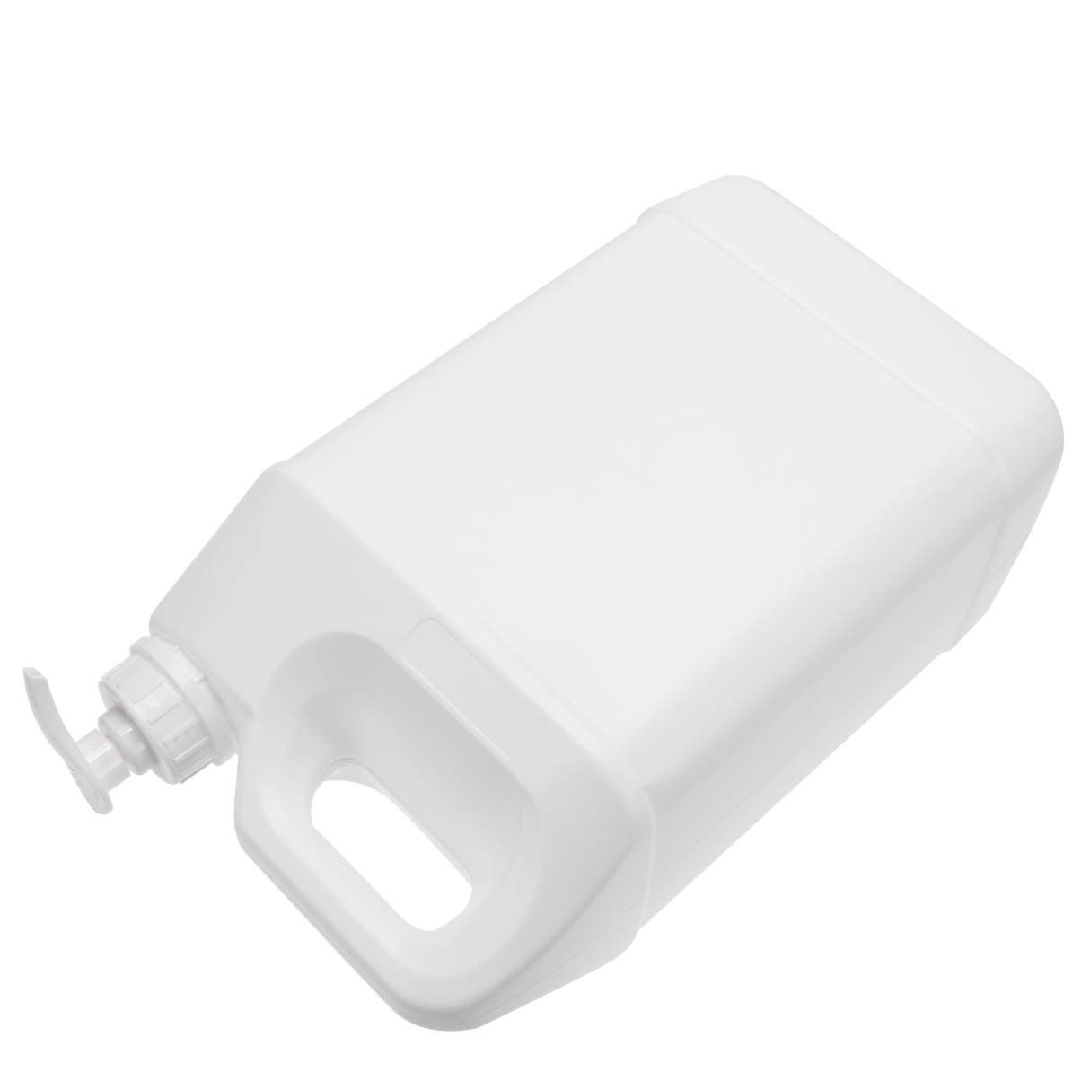 Empty Pump Bottle Dispenser - 5L Refillable Liquid Pump Bottles Cosmetics Storage Container Large Soap with Cap for Residential Commercial Industrial Dish