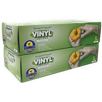 Amazon.com: Sunset: Vinyl Gloves 1000 Count (Medium
