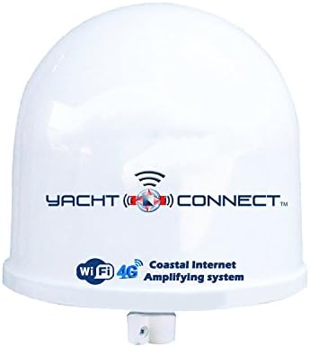 YachtConnect Wi-Fi 4G Costal Internet Amplifying System, White