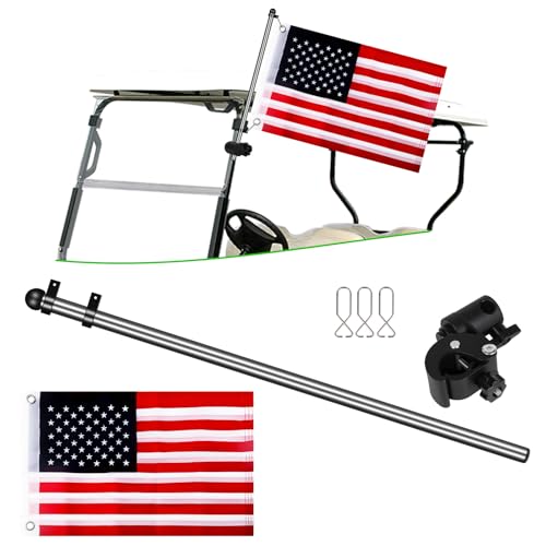 Cartalia Golf Cart Adjustable Flag Holder