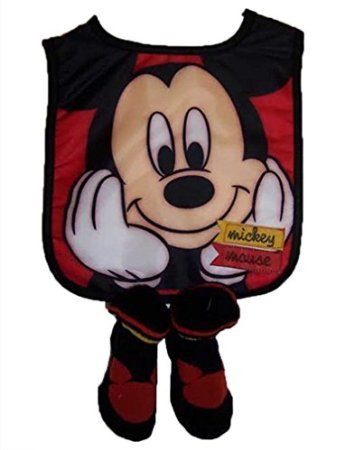 Amazon Com Disney Mickey Mouse Boy S Negro Y Rojo Bebe Babero Y Bootie Juego 5011 Baby