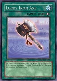 Yu-Gi-Oh! - Lucky Iron Axe (FOTB-EN037) - Force of the Breaker - 1st Edition - Rare