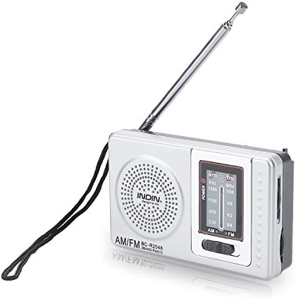Balepha Small Pocket Portable Radio Am Fm Battery-powered Antenna For Wallking Emergency Elderly