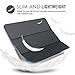 MoKo Case Fit iPad Air - Slim Lightweight Smart Shell Stand Cover with Translucent Frosted Back Protector Fit Apple iPad Air 9.7