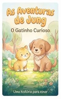 Livro As Aventuras de Jung: O Gatinho Curioso Uma história para ninar