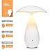 Night Lamp,Levin Bedside Touch Sensor Rechargeable Lamps+ Dimmable Light&7 Colors Eco Elf LED Night Lamp—Baby Nursery with Voice Command Contstable Brightness Sensitive Table Light for Bedroom