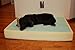 Memory Foam Dog Pet Bed Mattress Core with Gel, Large Size L35xW38xH6 inches Made in USA