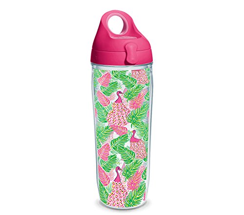 With Fuchsia Lid 24 Oz