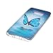 Urberry Samsung Galaxy S8 Case, Case glow in the dark, Soft TPU Case Cover for Galaxy S8 with a Free Screen Protector (Blue1)