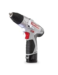 Craftsman n17586 Nextec 12.0 V Iones de litio Drill Driver Kit con asa ergonómica y Energy Star qualified
