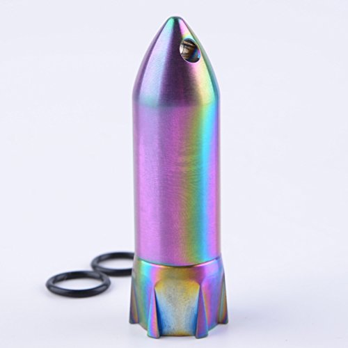 Contraceptive Pill - Outdoor Titanium Storage Box Portable Medical Waterproof Pill Bottle Kit - Oral Anovulatory Drug Lozenge Birth - 1PCs - Thumbnail 6