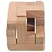 SODIAL 3D Wooden Interlocked Surround Lock Logic Puzzle Burr Puzzles Brain Teaser Intellectual Toy Magic Cube