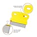 15 Pieces Head Lice Combs Tear Stain Comb Cat Dog Combs Plastic Comb Metal Teeth Grooming Hair Comb for Grooming and Clean Stains/Lice/Flea/Dandruff Flakes