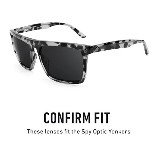Revant Replacement Lenses for Spy Optic Yonkers Polarized Midnight Sun MirrorShield