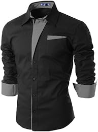 mens black dress shirt - Dress Yp