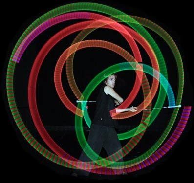Flames 'N Games LED Glow Poi (Multifunction), Blue - Image 5