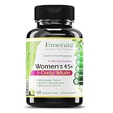 Emerald Laboratories - Women's 45+ Multi Vit-A-Min (1-Daily) - with CoQ10, Vit K2 (MK-7) & Extra Calcium - 60 Vegetable Capsules