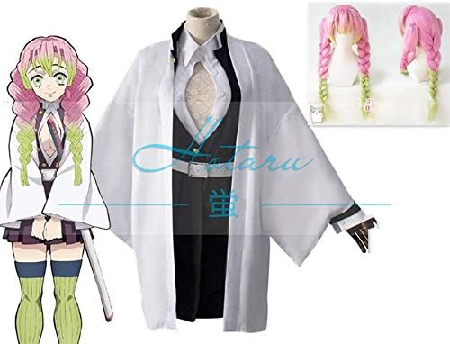 Amazon コスプレ衣装 ウィッグ 鬼滅の刃 甘露寺蜜璃 かんろじ みつり 鬼殺隊隊服 風 仮装 パーティー 舞台演出服 豪華セット コスチューム イベント仮装 Cosplay Xxl 甘露寺蜜璃 コスプレ 仮装 通販