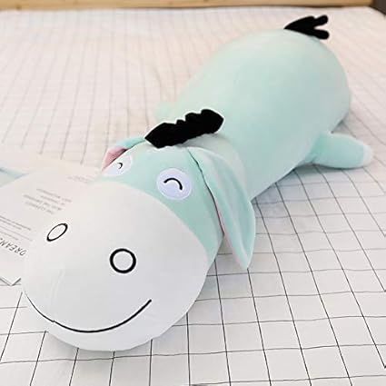 Heguowei Taille Geante 70 1 Cm Mignon Ane Jouets En Peluche Trucs Animal Oreiller Mignon Fille Sieste Doux Oreiller Poupee Enfants Enfants Bebe Cadeau D Anniversaire Amazon Fr Cuisine Maison
