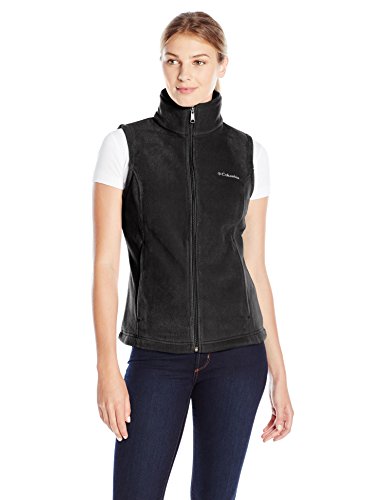 Columbia Women's Petite Benton Springs Vest - Petite Outerwear, Black, PS